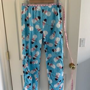 NWOT Just Love Snowman Pajama Bottoms
